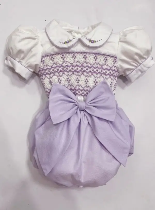Lilac Bow Romper - Image 2