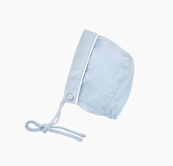 Light Blue Courdroy Coat & Hat - Image 2
