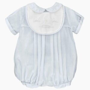 Sailboat Embroided Romper