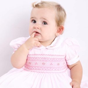 All Pink Pearl Smock