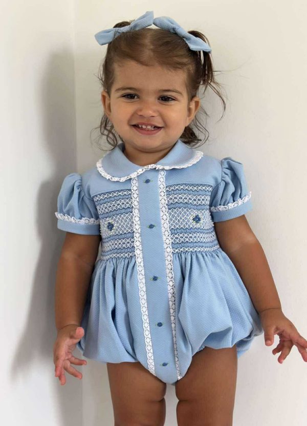 Luxury Girls Bubble Romper