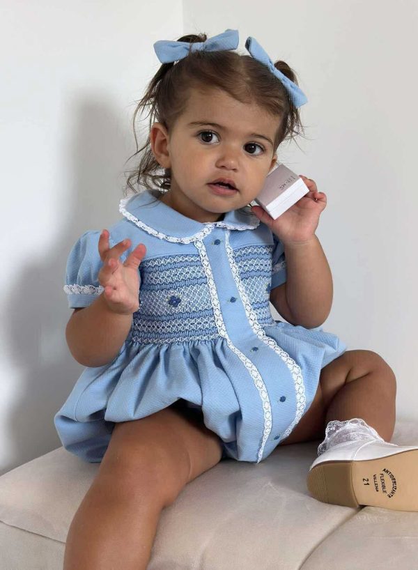 Luxury Girls Bubble Romper - Image 2