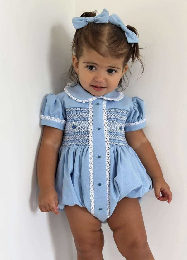 Luxury Girls Bubble Romper - Image 4
