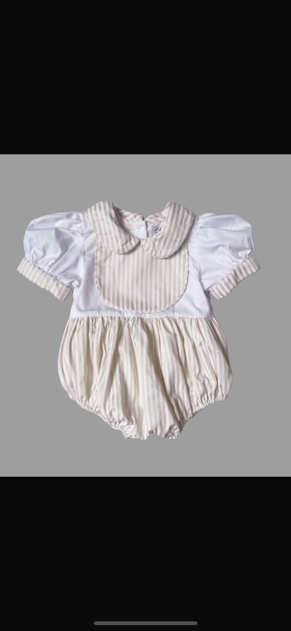 Boys Classic Suit Cream - Image 3