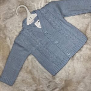 Boys Blue Knit Cardigan
