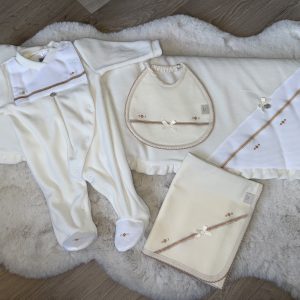Cream Baby Set