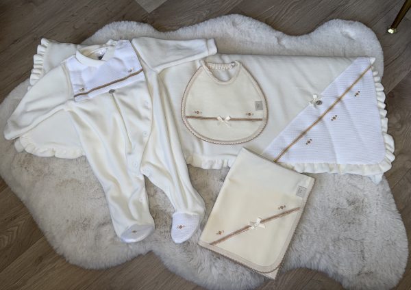 Cream Baby Set