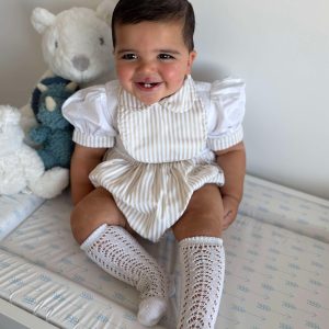 Boys Classic Suit Cream
