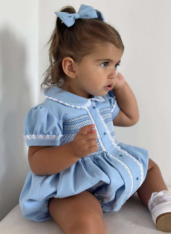 Luxury Girls Bubble Romper - Image 3