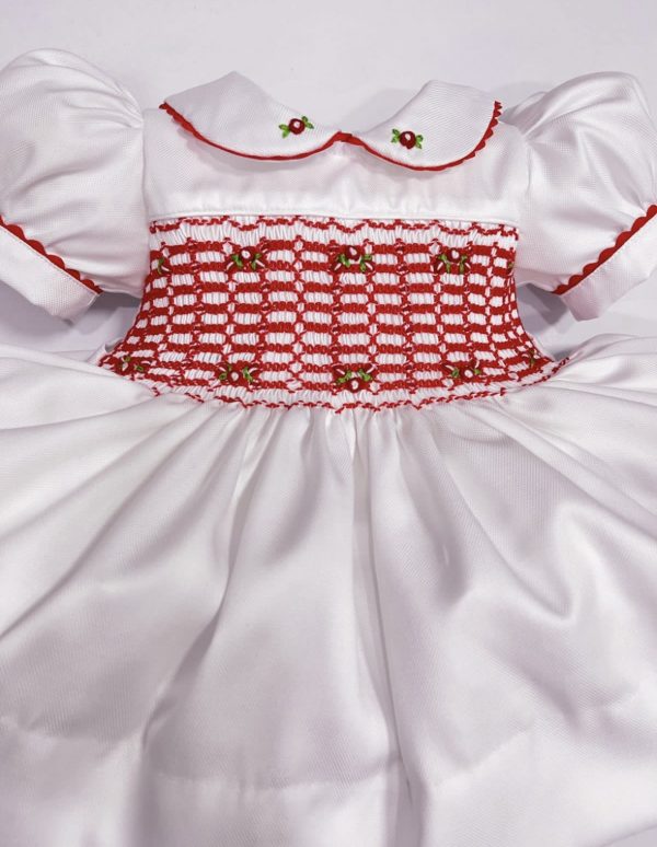 White & Red Dress - Image 2