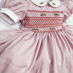 Red/Pink Check Dress