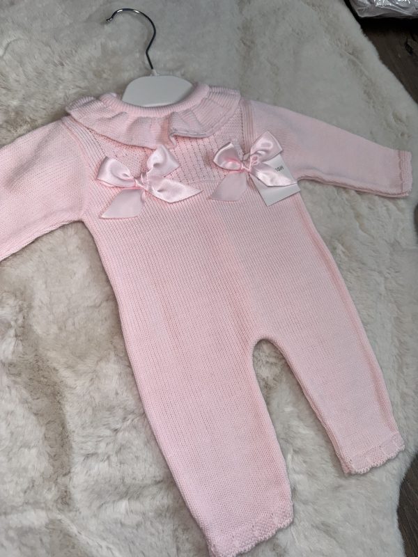 Pink Knitted All In One