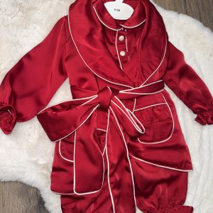 Girls Red Pyjama Set