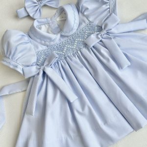 Blue Bow Dress
