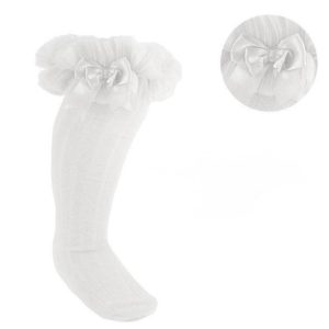 White Tutu Socks