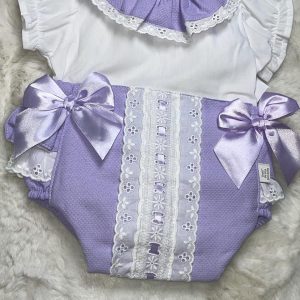Lilac Bow Set