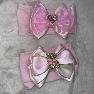 Pink Headband Bow