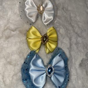 Single Clip Diamond Bow