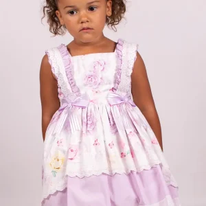 Lilac Sleevless Dress