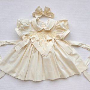 Lemon Bow Dress