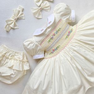 Cream/Lemon Pastel Dress