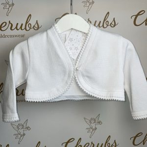 White Balero Cardigan