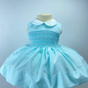 Aqua Blue Sleeveless Dress