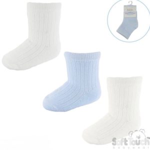 3 Pack Of Boys Socks