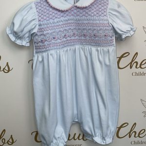 Girls Blue Romper