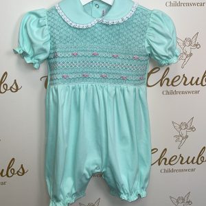 Girls Peppermint Romper