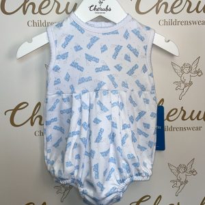 Choo Choo Train Print Romper