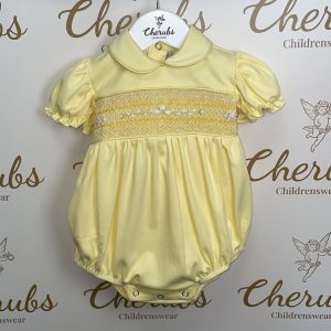 Lemon Bubble Romper