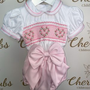 Heart Pink Romper