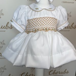 White & Gold Dream Dress