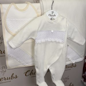 Buttercream Smocked 4 Piece Set
