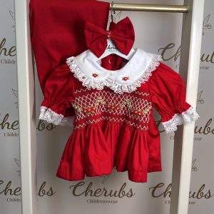 Red Roses Pyjamas Set