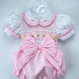 Mia Pink Romper