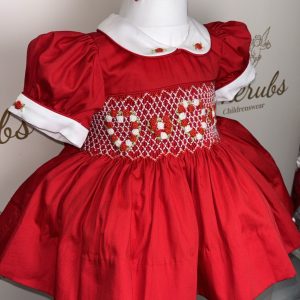 Heart Smock Front & Back