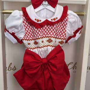 Ruby Red Romper